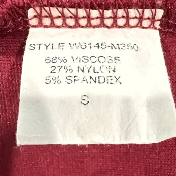 Loveappella Rich Burgundy Midi Dress - Picture 4 of 4